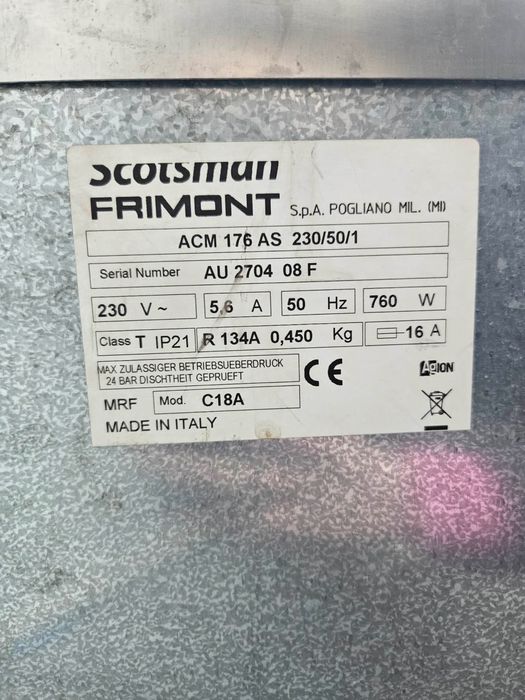Професионален ледогенератор Scotsman AC 176