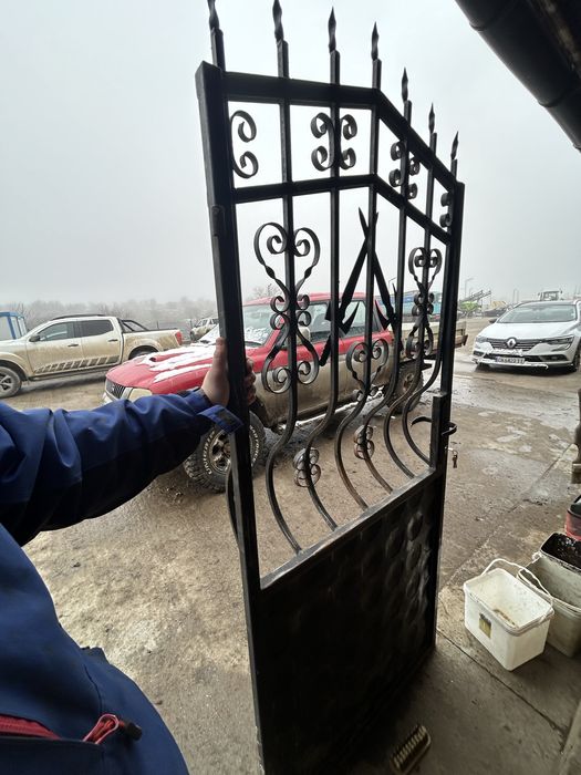 Метална Врата с Орнаменти