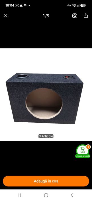 subwoofer 12 inch 2 buc