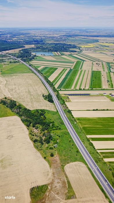 Teren 30 Hectare la Autostrada A1 București–Pitești | Km 34 |