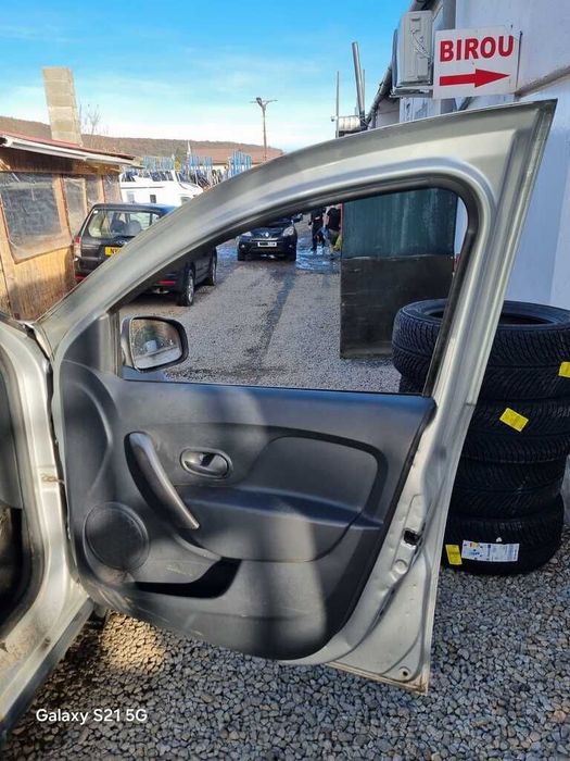 Usa Dreapta Fata Dacia Sandero 2 Stepway 2012 - 2016 SUV 4 Usi PLATINUM SILVER Ted69 ...