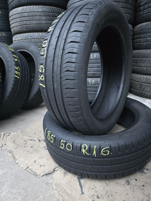 2 Anvelope Vară Continental 185 /50 R16.  Stare Perfectă.