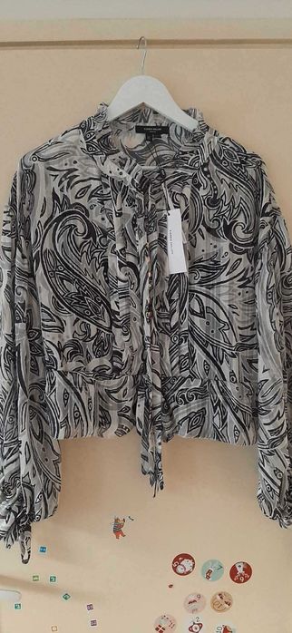 Karen Millen нова ефирна блуза с етикет