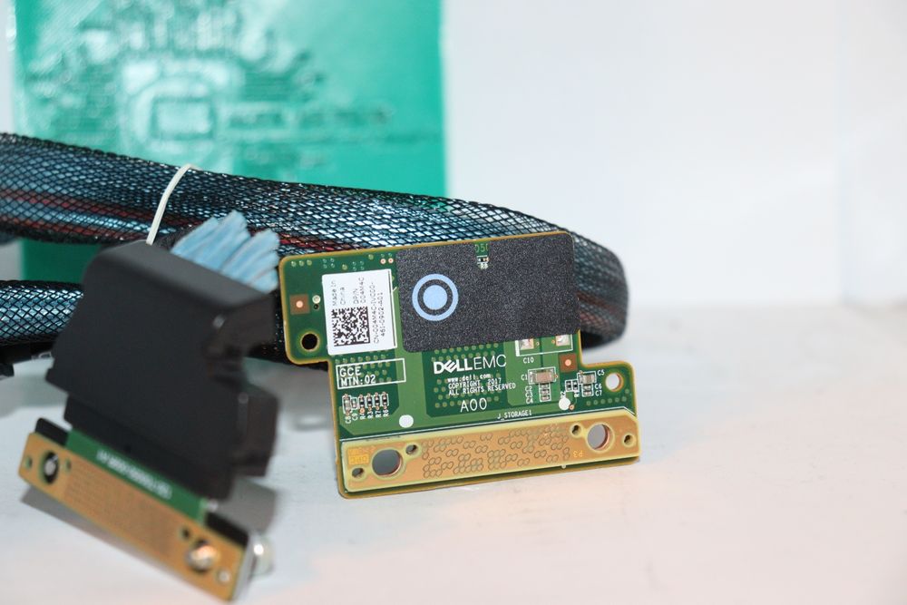 Kit Perc Cablu 0N7HT1 + Interposer 004M4C pt Server Dell R740/XD Nou