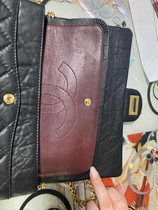 geanta chanel vintage 2009-2010
2.55 leather crossbody bag