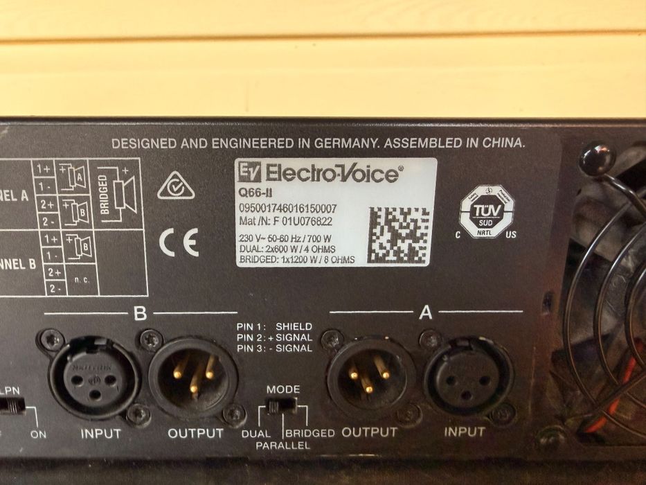 Electro voice q66