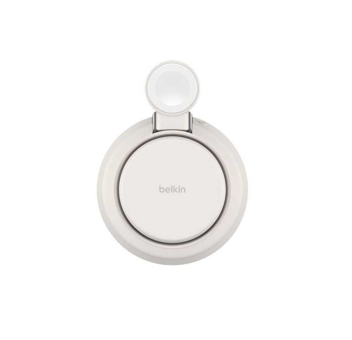 ( Беспроводное ЗУ BELKIN 25W Qi2 3-in-1 Wireless Charging Stand Sand