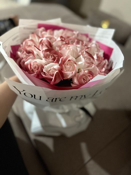 Мыльный букет роз, 31шт