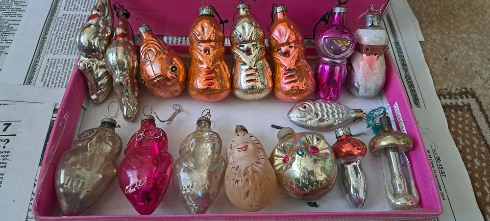 Новогодние  Аксессуары  из СССР.