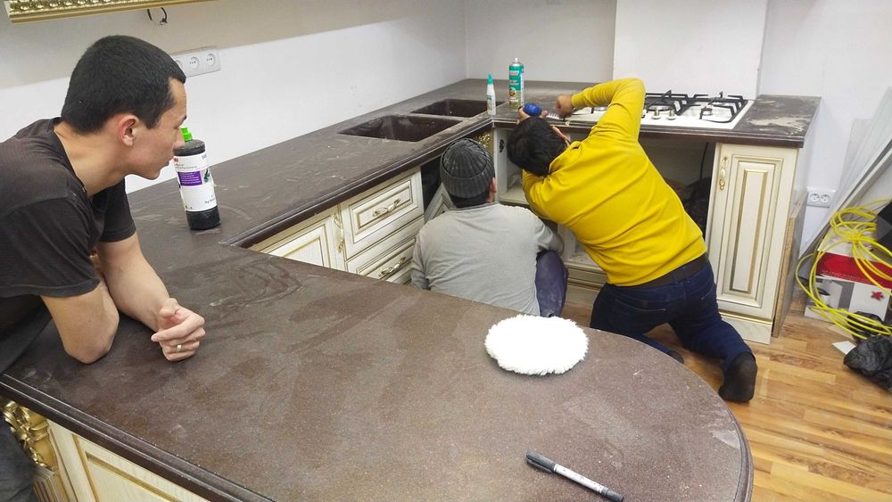 Quyma tosh  kuxniya va sanuzel uchun