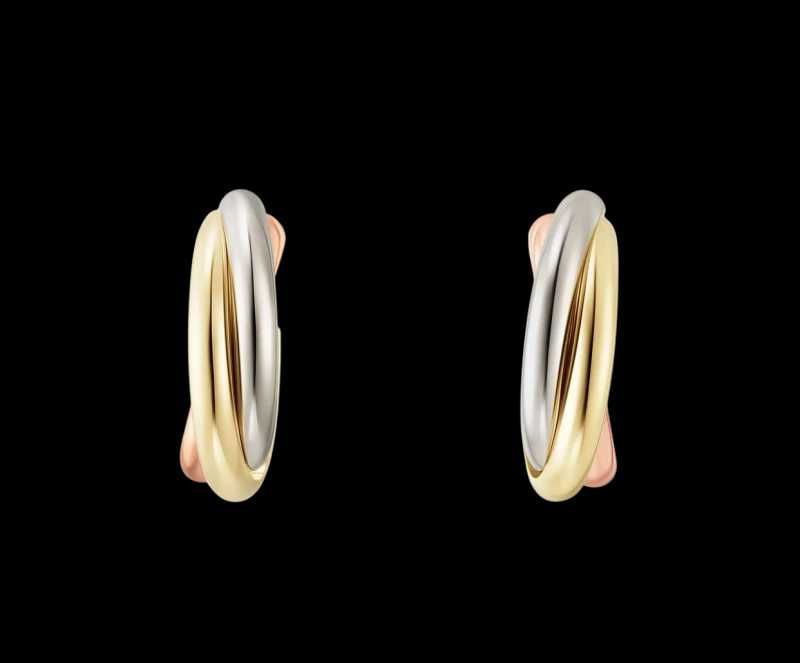 NEW Серьги Cartier trinity