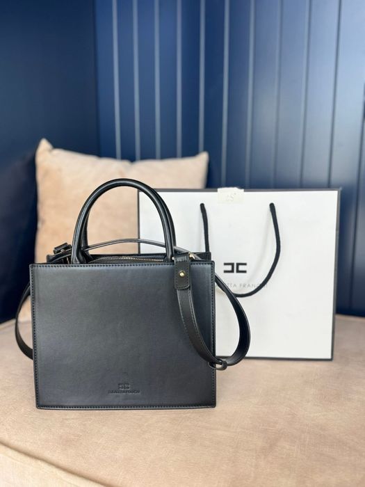 ELISABETTA FRANCHI, дамска чанта, естествена кожа .