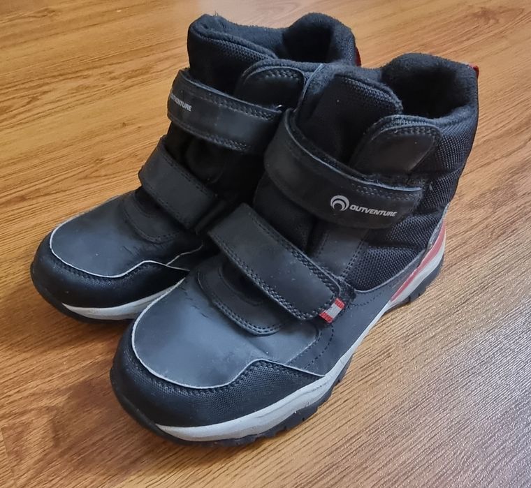 ботинки зимние на липучках