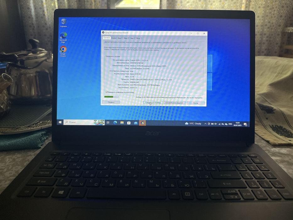 Acer aspire 3 A315-4-C59F