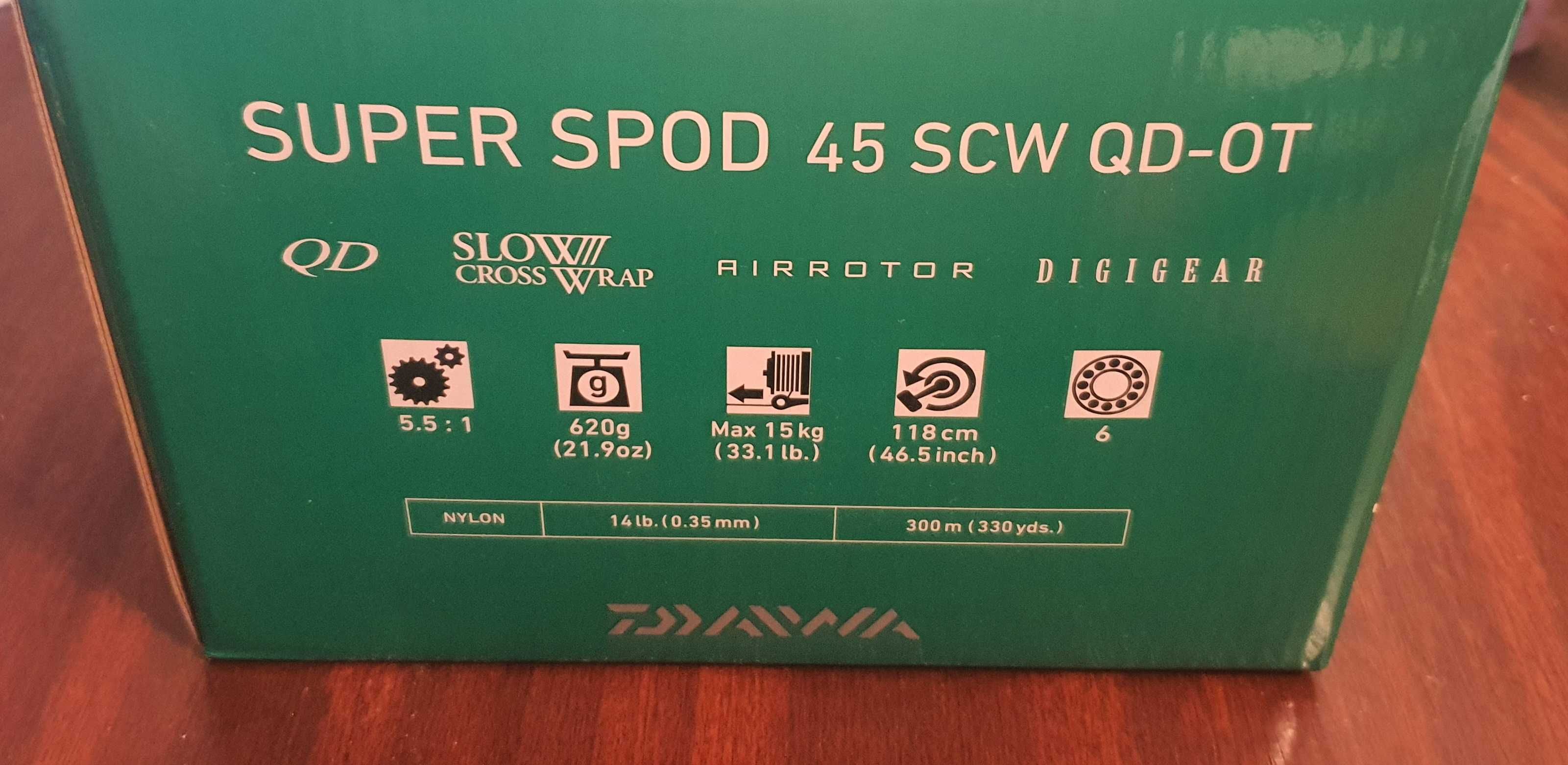 Daiwa 23 Superspod 45 SCW QD-OT