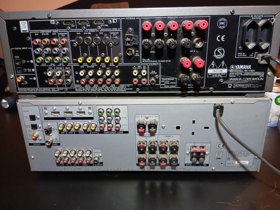 Два усилватела (ресийвър) HDMi Sony STR-dg510  и YAMAHA  RX-V461