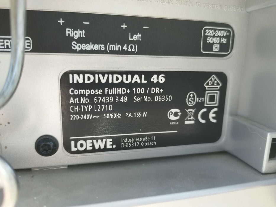 TV Loewe individual 46 Compose +100 DR