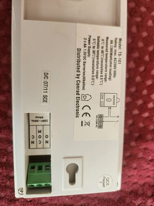 Termostat TS-101