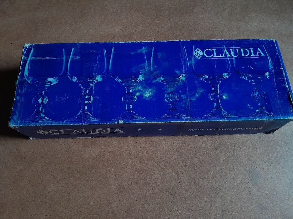 Бокалы из чешского хрусталя CLAUDIA (серия «Фазан»)