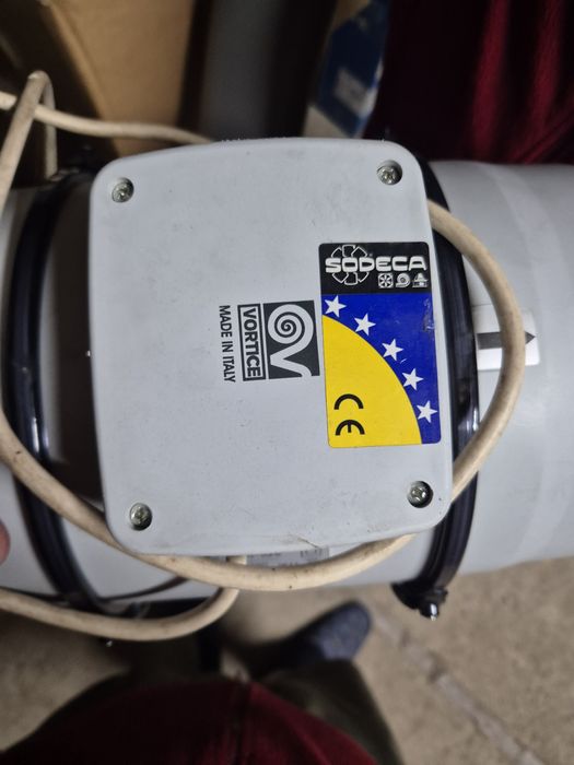 Ventilator in linie de tubulatura Vortice 200 v0