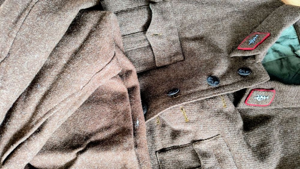 Военна зимна униформа / Стара Войнишка униформа / Въшкарник