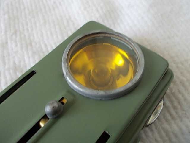 Старинно железничарско фенерче 4 цвята