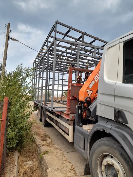 Метална конструкция за вашата вила,гараж или склад,бързо решение