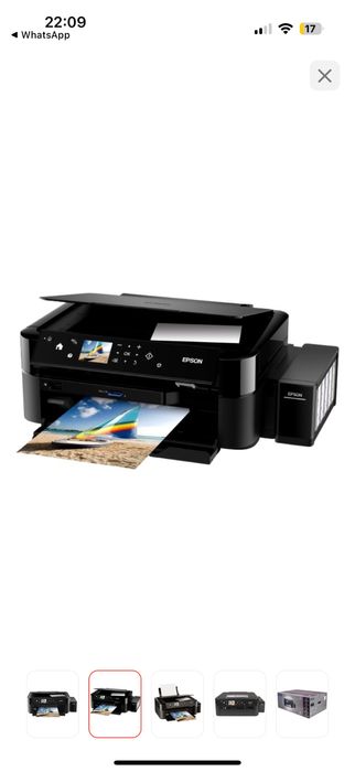 Продается принтер цветной EPSON L850.