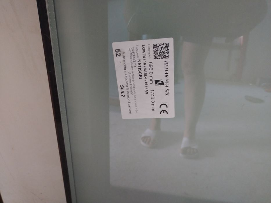 Ușă termopan/tripan 5 camere standard- stejar auriu