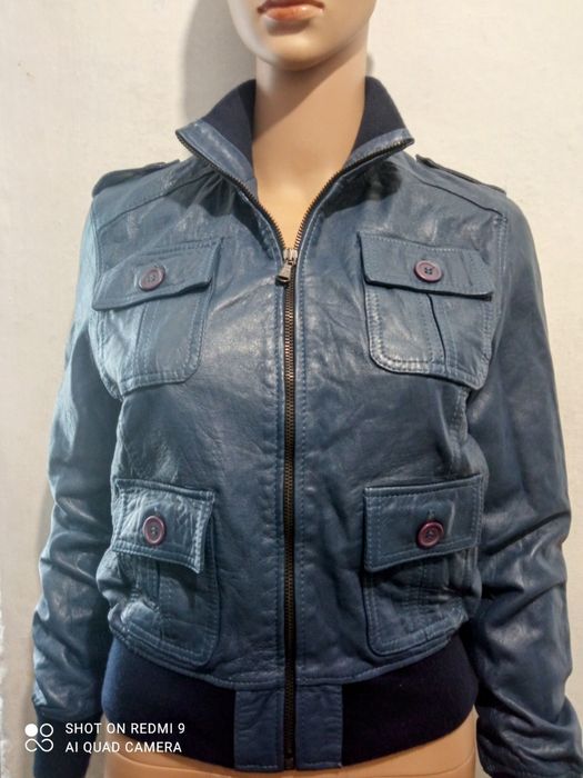 GEACĂ de damă,din pielea naturala MARIO BATA.Noua.