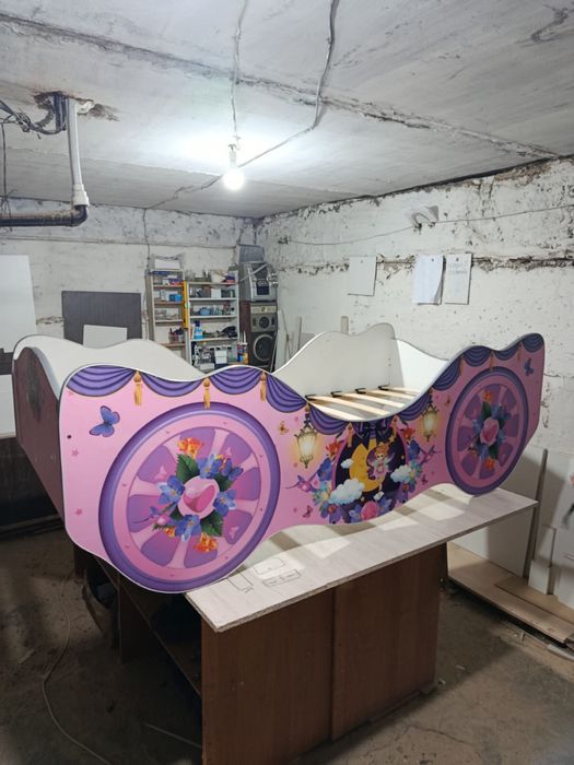 Детская кровать для девочки