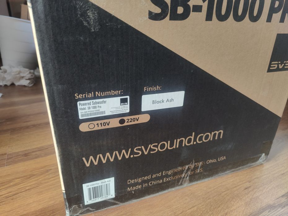 Subwoofer SVS SB-1000 PRO Negru