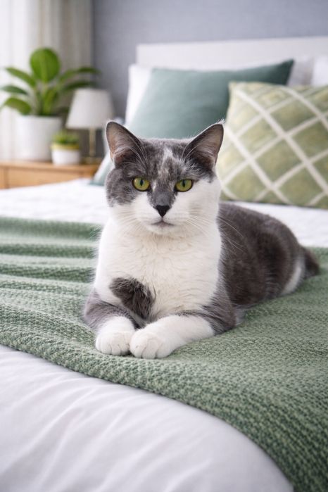 Кот СЕНЯ ищет семью. Кастрирован