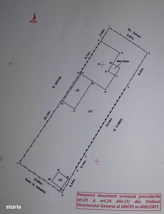 Teren constructii Berceni, strada Zatreni