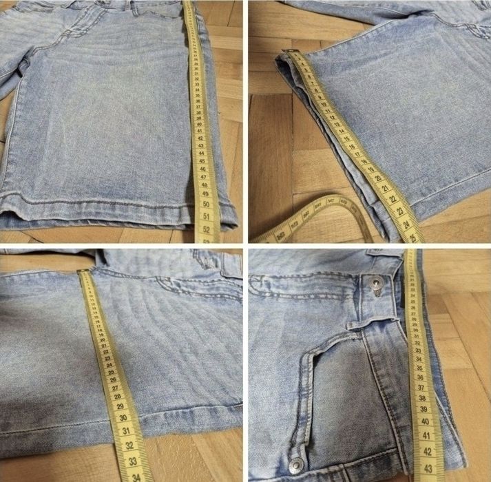 Pantaloni scurți blugi jeans, Next, Mărimea W34 (Fit 33 sau skinny 34)