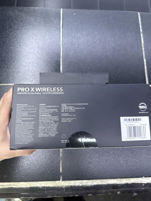 Игровые наушники Logitech G Pro X Wireless