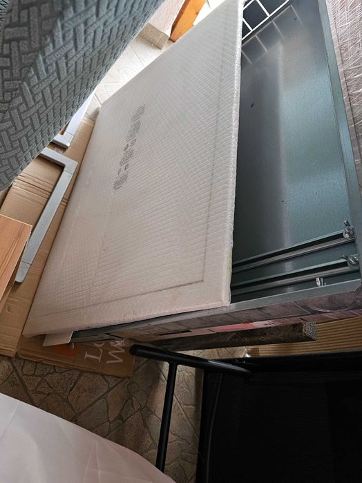 Рехау Rehau метална кутия за тръби, подово. Нова