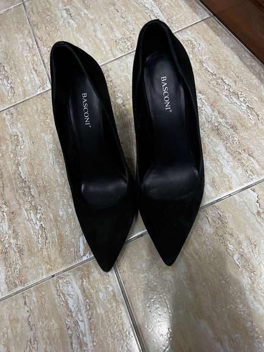 Туфли замшевые  Basconi