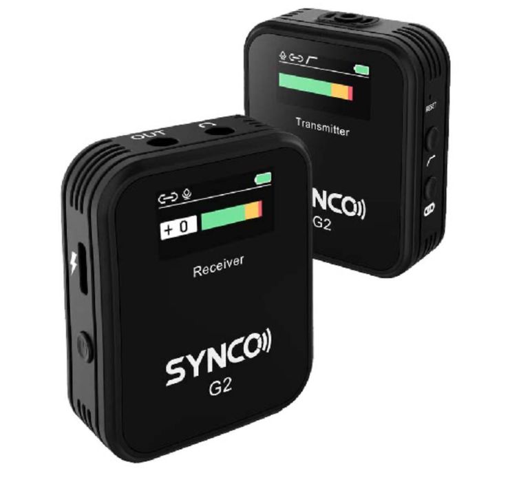 Synco G2. Професионален микрофон. Брошка. Видео. Влог. Подкаст. микрофон
