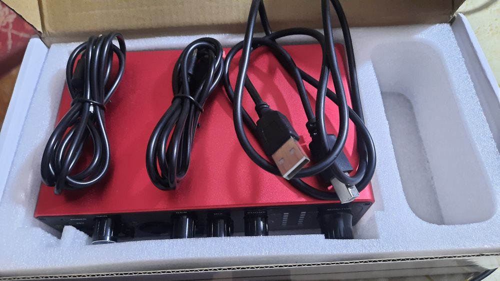 Звуковая карта. Для студия записи