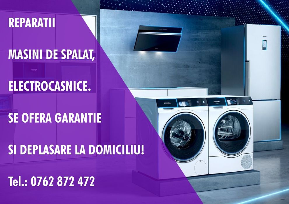 Reparatii masini de spalat, electrocasnice Oradea