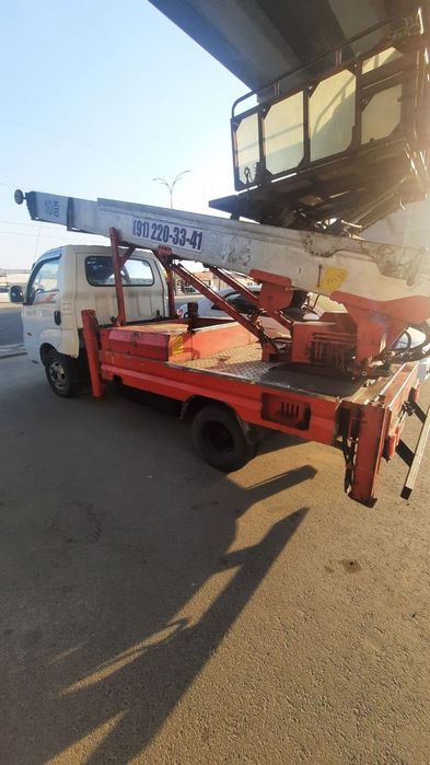 Kia Bongo: avtolift Yili:2016  8-etajgacha chiqa oladi   Holati:yaxshi