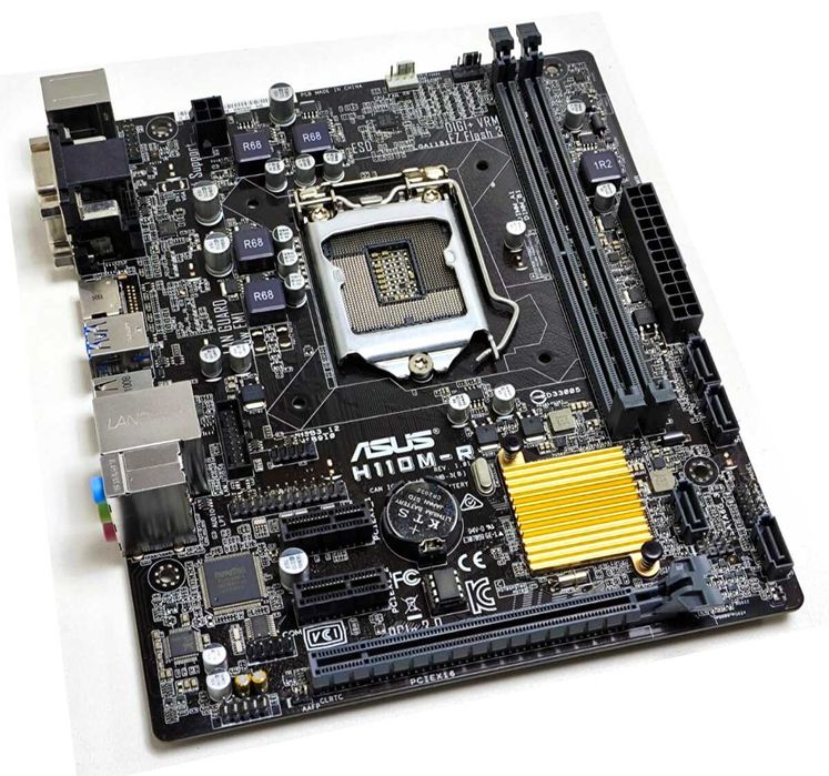 Placa de baza 1151 Asus H110M-R DDR4 USB 3.0 DVI HDMI