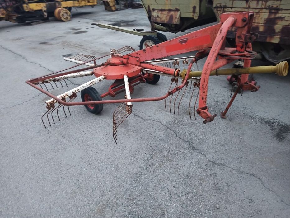 Кроне навесная косилка, грабли