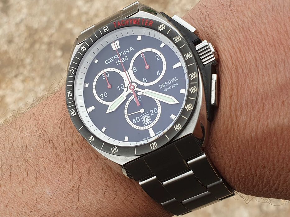 Certina "DS ROYAL" SWISS MADE Chronograph