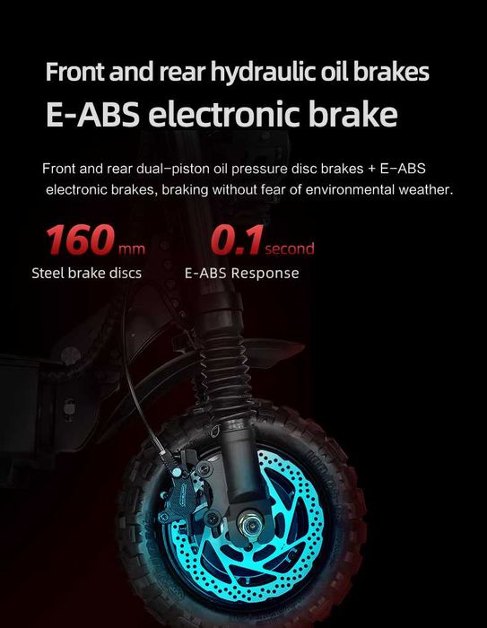 Електрически скутер/тротинетка със седалка BOYUEDA S3 6000W 38AH