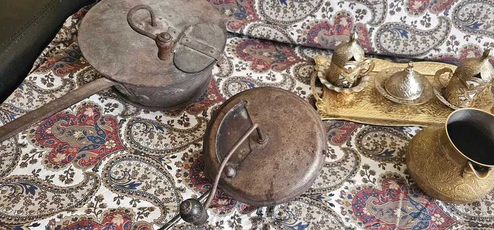 tigaie prajit cafea set servire  cafea turcesc