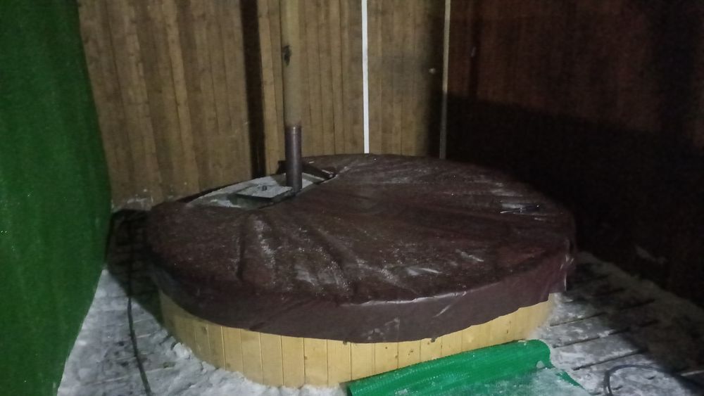 Крышка для бани купель