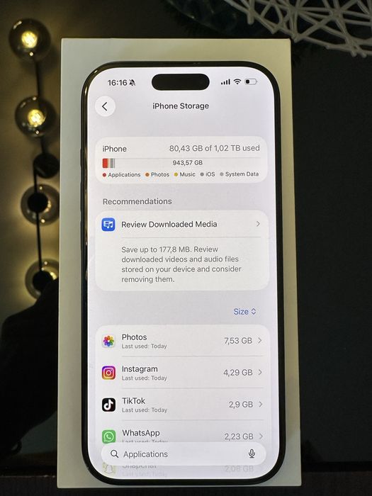 Iphone 16 pro - 1TB