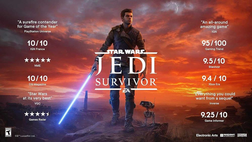 Продам диск Star Wars Jedi: Survivor - PlayStation 5